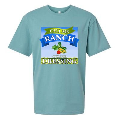 Call Me Ranch Cuz I Be Dressing Funny Meme Swag Drip Sueded Cloud Jersey T-Shirt