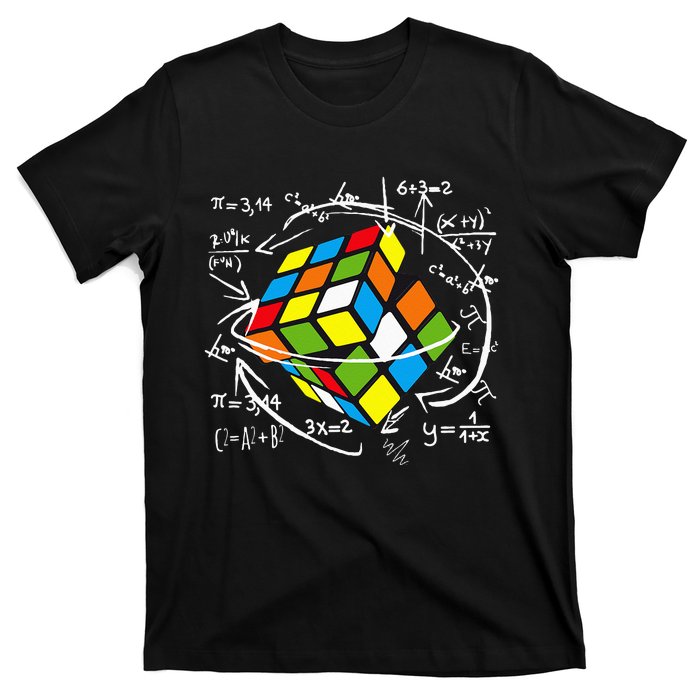 Cute Math Rubik Gifts For Math Teachers T-Shirt