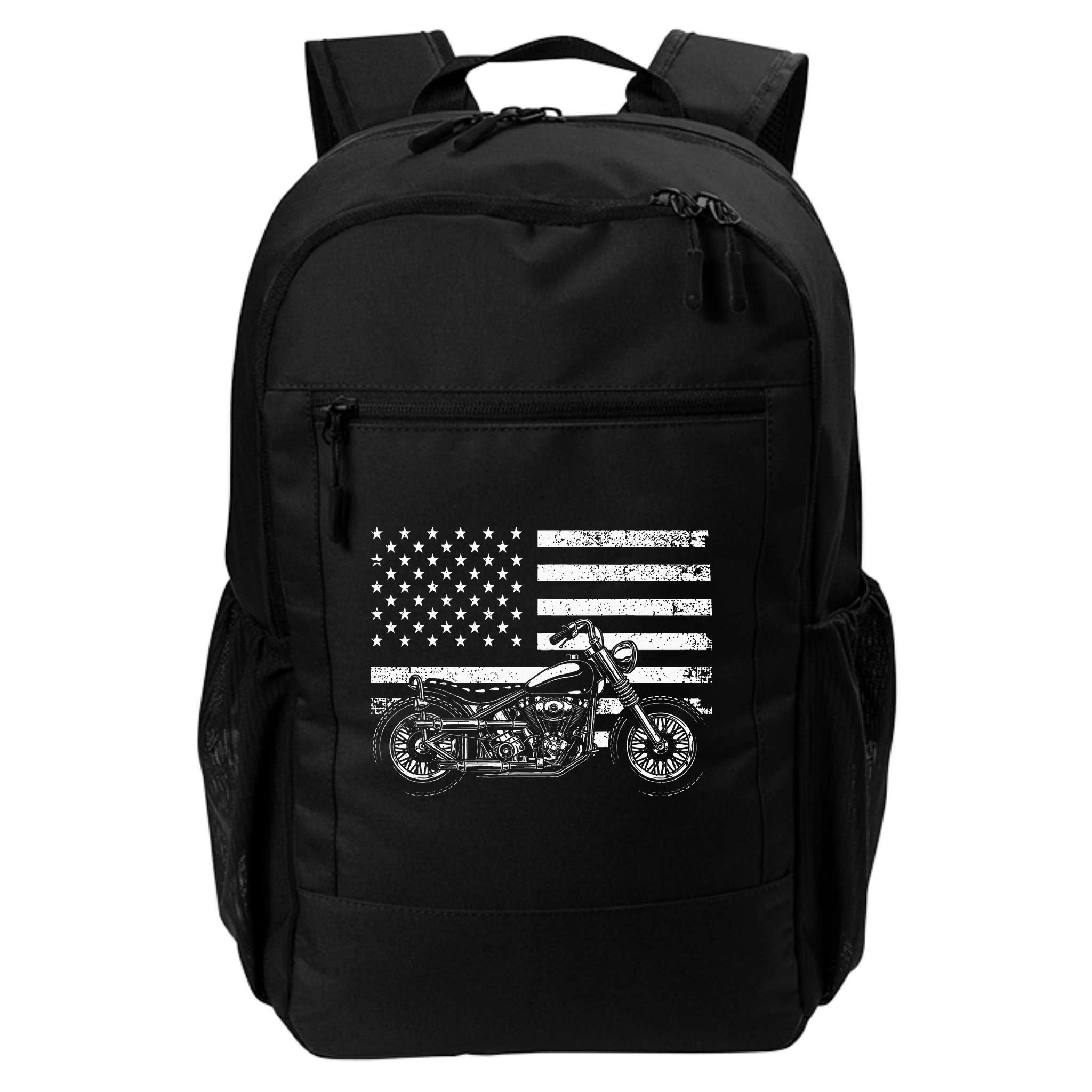 Cool Motorcycle Rider Backpack