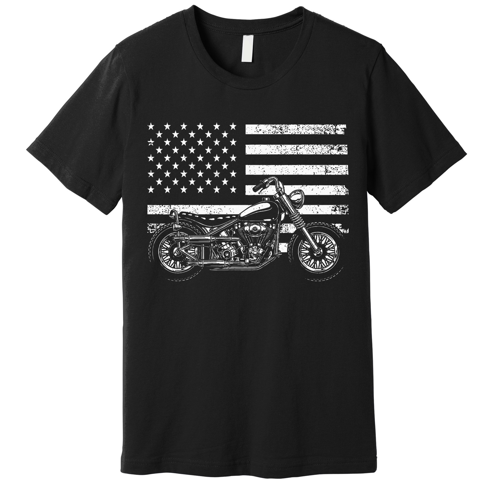 Cool Motorcycle Rider Premium T-Shirt
