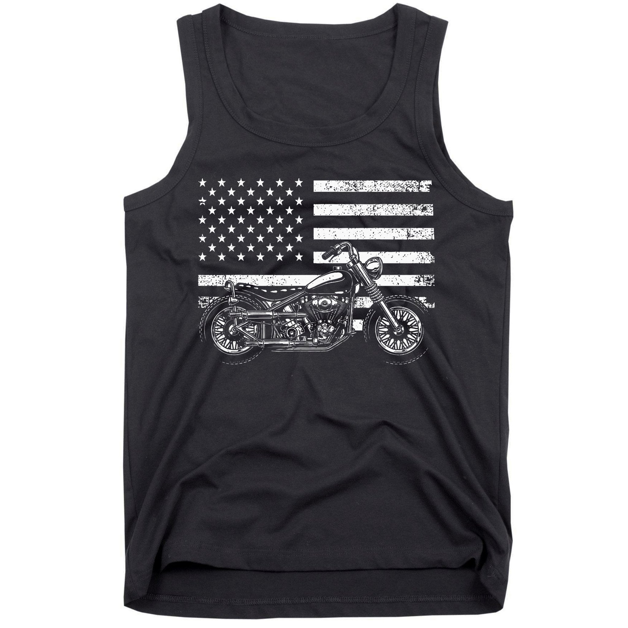 Cool Motorcycle Rider Tank Top