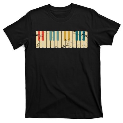 Classical Music Retro Piano T-Shirt