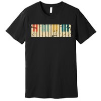 Classical Music Retro Piano Premium T-Shirt