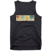 Classical Music Retro Piano Tank Top