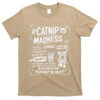 Catnip Madness Retro Funny Cute Kitten Cat Lover T-Shirt