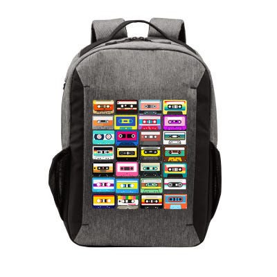 Cassette Mixtape Retro 1980s 1990s Music Vintage Graphic Vector Backpack