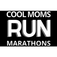 Cool Moms Run Marathons, Marathon Mom Runner Parent Bumper Sticker