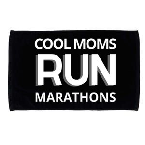 Cool Moms Run Marathons, Marathon Mom Runner Parent Microfiber Hand Towel