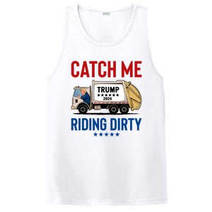 Catch Me Riding Dirty Garbage Vote Trump Truck Trump 2024 PosiCharge Competitor Tank