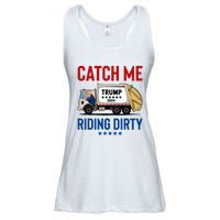 Catch Me Riding Dirty Garbage Vote Trump Truck Trump 2024 Ladies Essential Flowy Tank