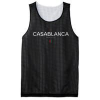 Casablanca Morocco Retro Vintage Mesh Reversible Basketball Jersey Tank