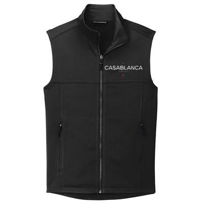 Casablanca Morocco Retro Vintage Collective Smooth Fleece Vest