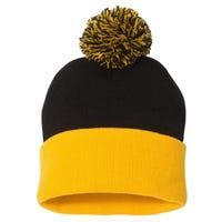 Code Mandala React Framework Pom Pom 12in Knit Beanie
