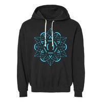 Code Mandala React Framework Garment-Dyed Fleece Hoodie