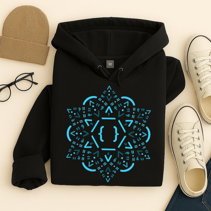 Code Mandala React Framework Hoodie