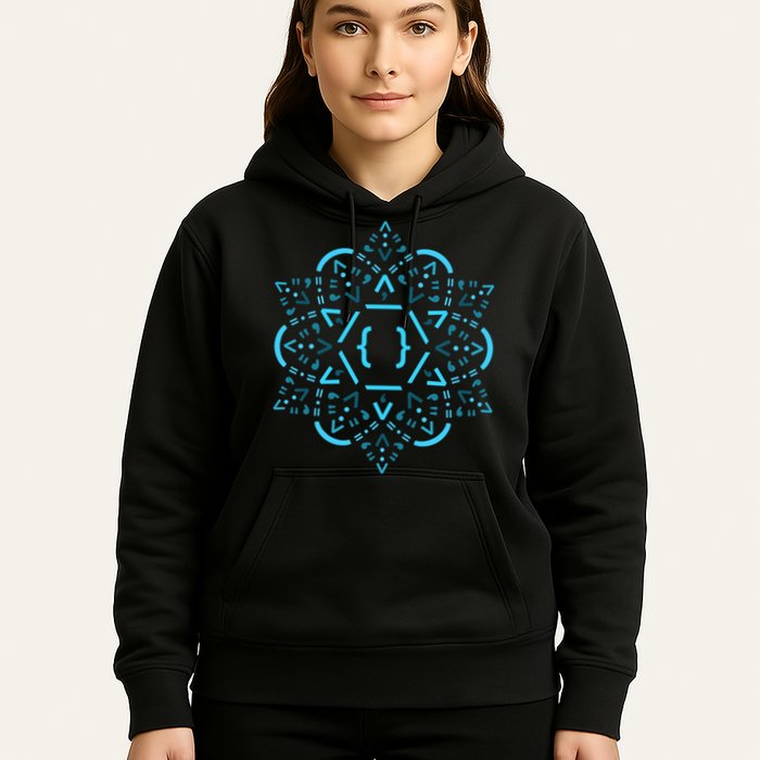 Code Mandala React Framework Hoodie