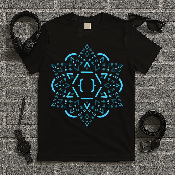 Code Mandala React Framework T-Shirt