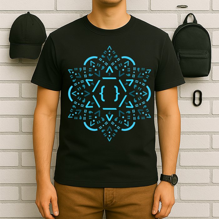 Code Mandala React Framework T-Shirt
