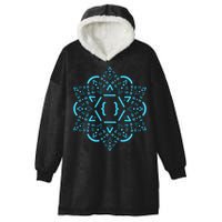 Code Mandala React Framework Hooded Wearable Blanket