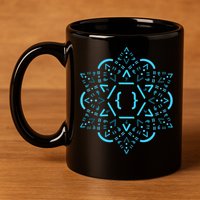 Code Mandala React Framework 11oz C Handle Ceramic Mug
