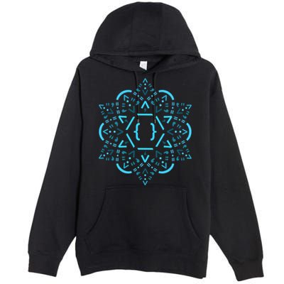 Code Mandala React Framework Premium Pullover Hoodie