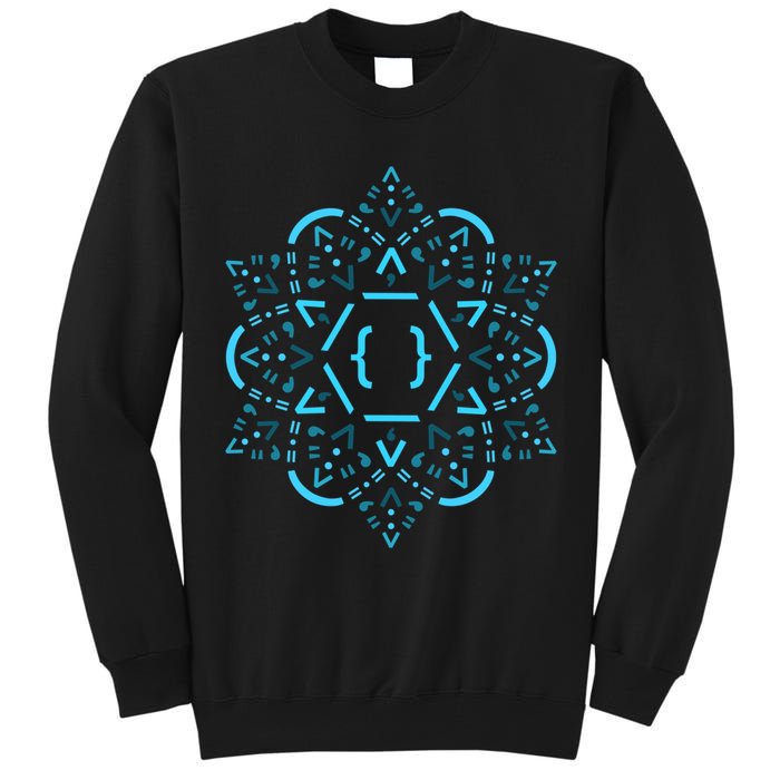 Code Mandala React Framework Tall Sweatshirt