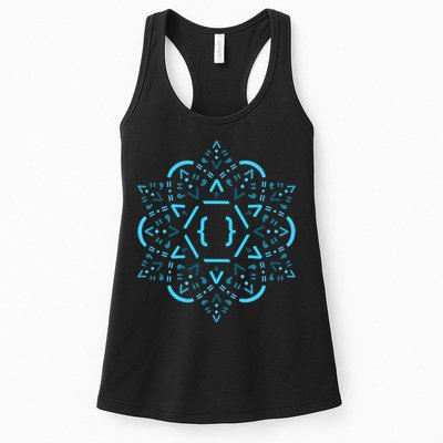Code Mandala React Framework Women's Racerback Tank
