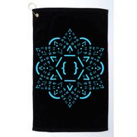 Code Mandala React Framework Golf Towel