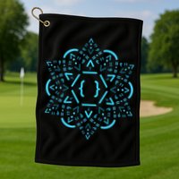 Code Mandala React Framework Golf Towel