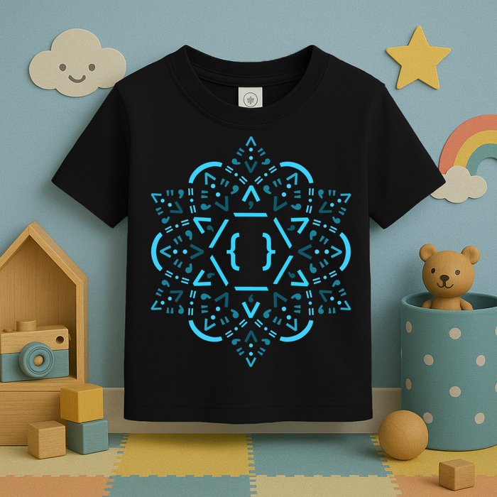 Code Mandala React Framework Toddler T-Shirt