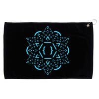 Code Mandala React Framework Grommeted Golf Towel