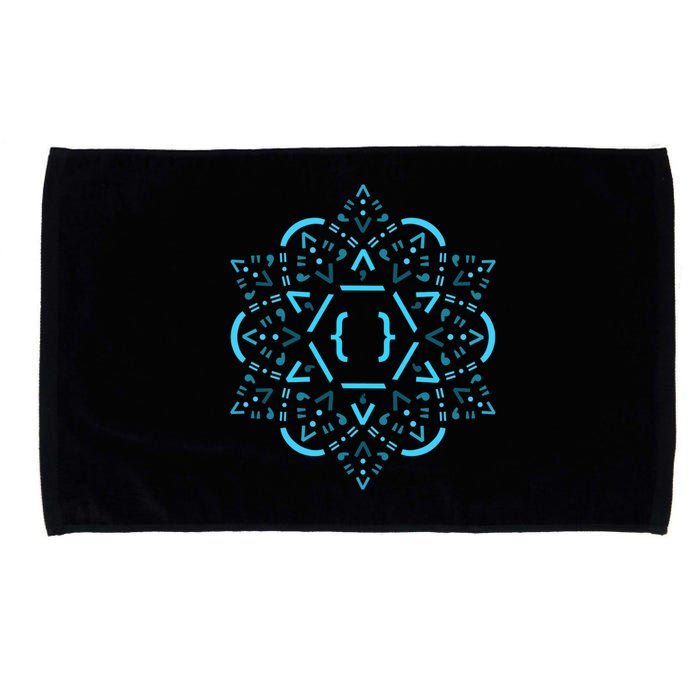 Code Mandala React Framework Microfiber Hand Towel