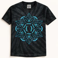 Code Mandala React Framework Kids Tie-Dye T-Shirt
