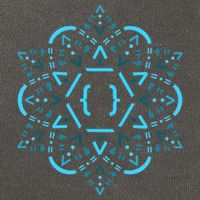 Code Mandala React Framework Cotton Canvas Backpack