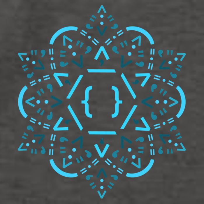 Code Mandala React Framework Vector Backpack