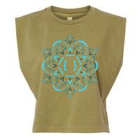 Code Mandala React Framework Garment-Dyed Women's Muscle Tee
