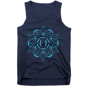 Code Mandala React Framework Tank Top