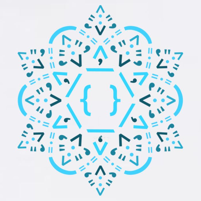 Code Mandala React Framework Garment-Dyed Sweatshirt