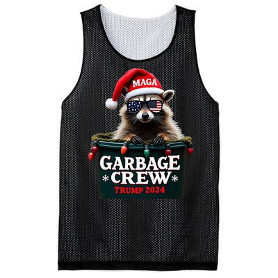 Christmas Maga Raccoon Garbage Crew Trump 2024 Mesh Reversible Basketball Jersey Tank