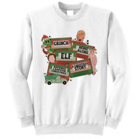 Christmas Movie Retro Caset Tapes Sweatshirt