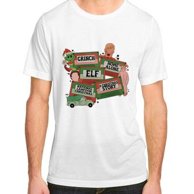 Christmas Movie Retro Caset Tapes Adult ChromaSoft Performance T-Shirt