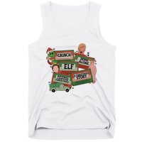 Christmas Movie Retro Caset Tapes Tank Top