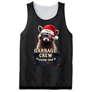 Christmas Maga Raccoon Garbage Crew Trump 2024 Mesh Reversible Basketball Jersey Tank