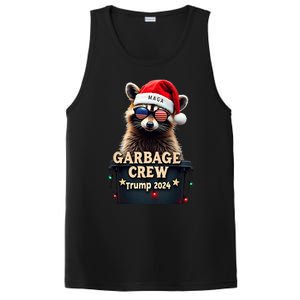 Christmas Maga Raccoon Garbage Crew Trump 2024 PosiCharge Competitor Tank