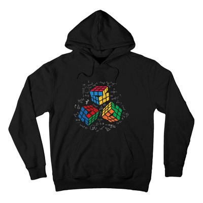 Cool Math Rubik Rubix Rubics Player Cube Math Lovers Hoodie