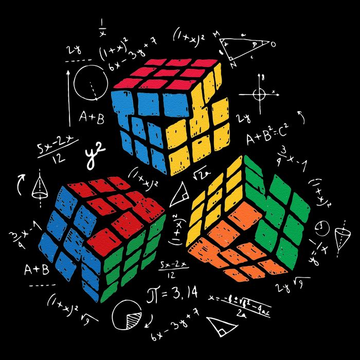 Cool Math Rubik Rubix Rubics Player Cube Math Lovers Daily Commute Backpack
