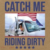 Catch Me Riding Dirty Trump Garbage Man In Trash Truck Cotton Canvas Backpack