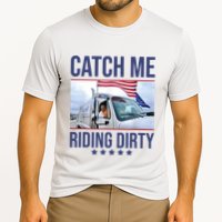 Catch Me Riding Dirty Trump Garbage Man In Trash Truck Cooling Performance Crew T-Shirt