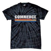 Commerce Michigan Retro Tie-Dye T-Shirt