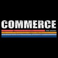 Commerce Michigan Retro Tie-Dye T-Shirt